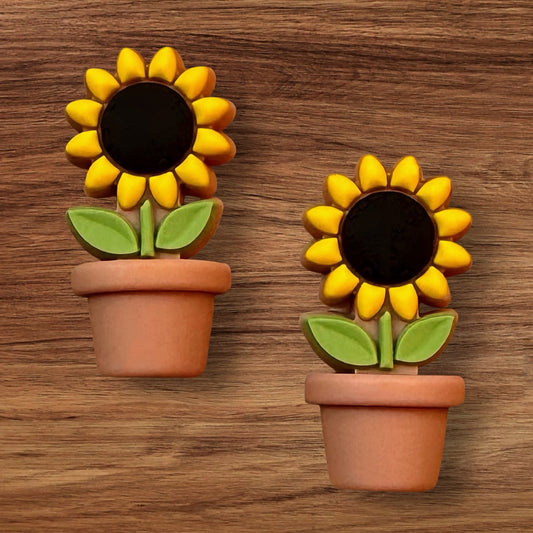 Sunflower flowerpot Focal