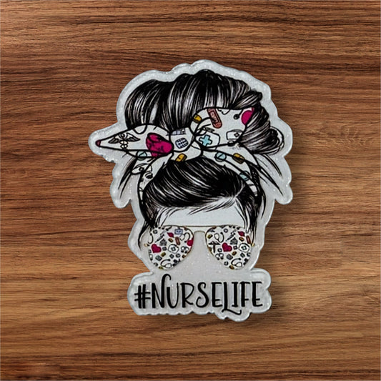 Nurse Life Acrylic Flatback