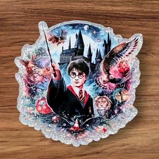 Wizard Boy Acrylic Flatback