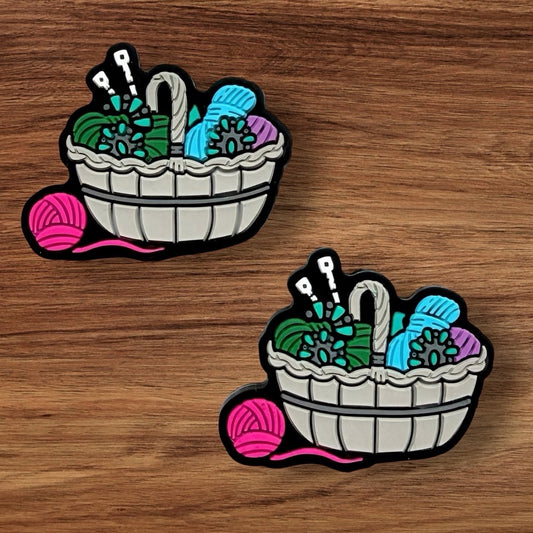 Knitting Basket Focal