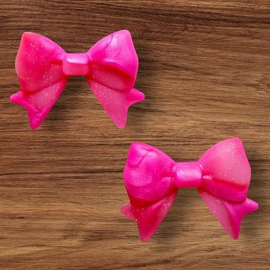 Ombré Pink Bow Focal