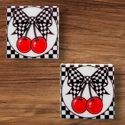 Checkered Cherries Focal
