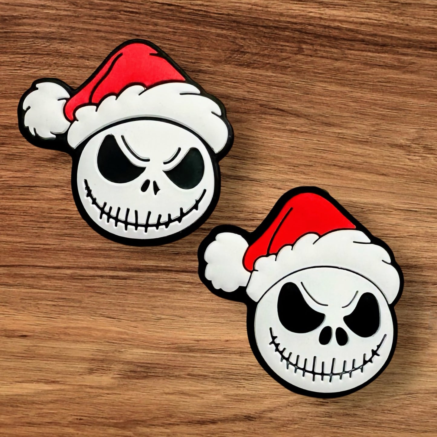 Skeleton With Santa Hat Focal