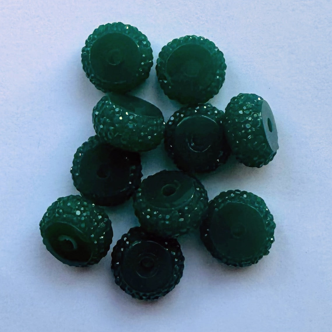 12mm Abacus Acrylic Spacer Beads