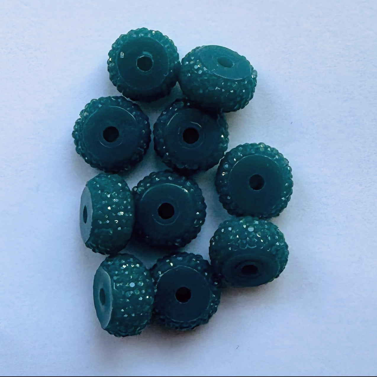 12mm Abacus Acrylic Spacer Beads