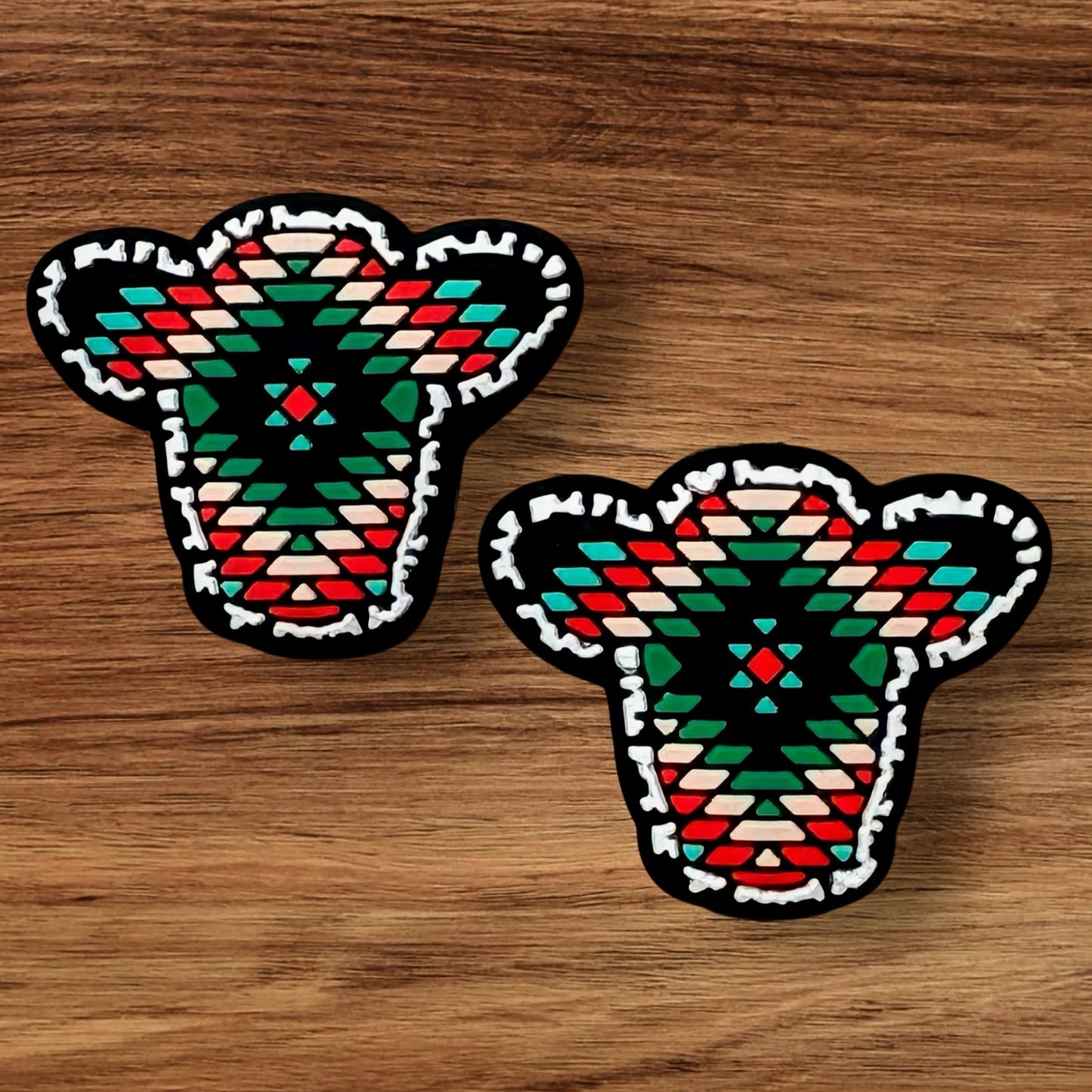 Aztec Cow Head Focal