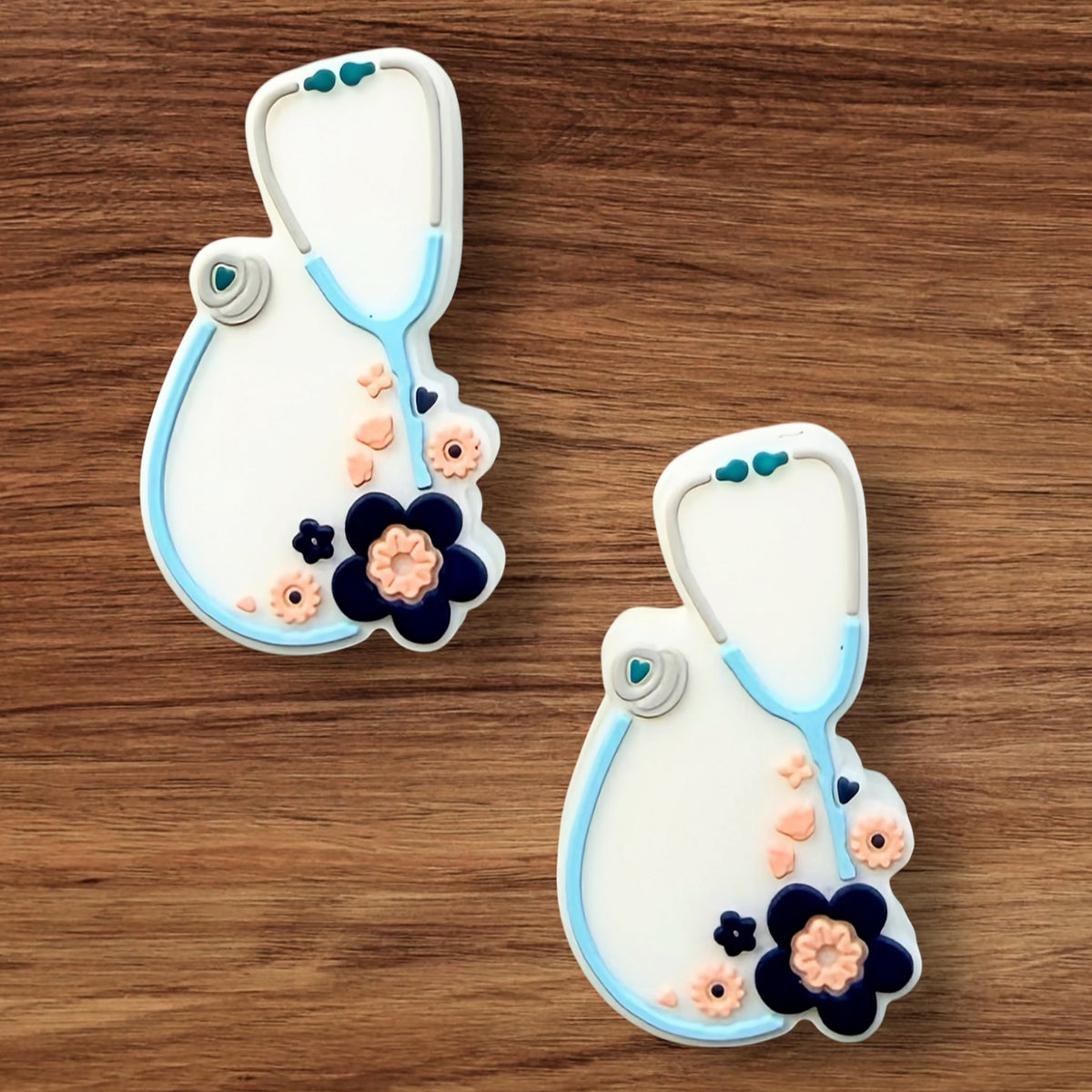 Stethoscope With Flowers Focal