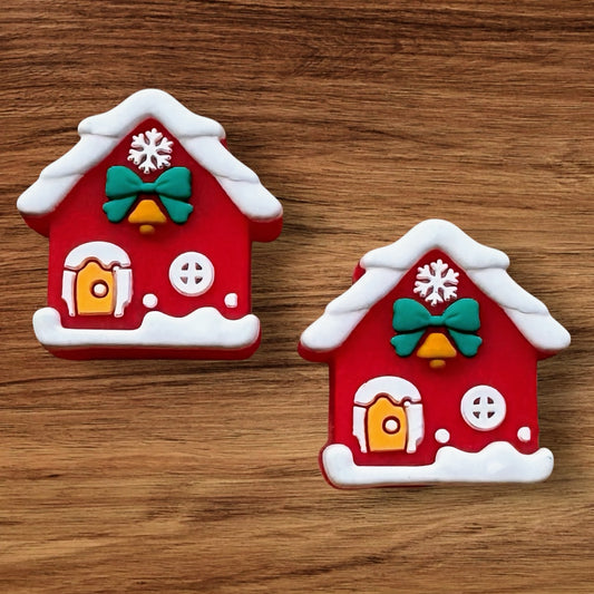 3-D Christmas House Focal