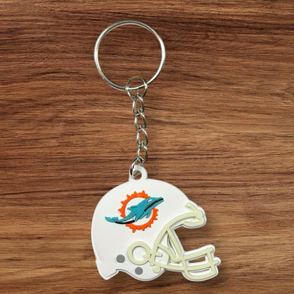 Football PVC Keychain